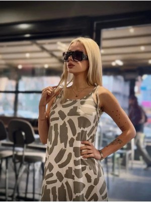 Carisma Wear Kadın Omuz Bağlamalı Ip Askılı Çan Elbise