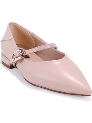 Dagoster DZA07-725315 Ten Klasik Topuklu Kadın Ayakkabı