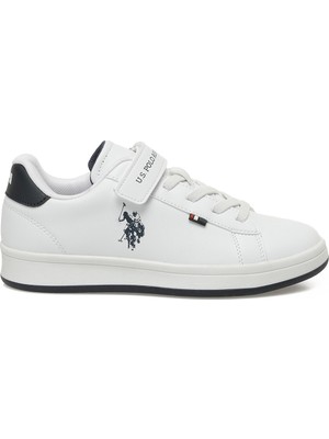 U.S. Polo Assn. Enıya Jr 5fx Beyaz Erkek Çocuk Sneaker