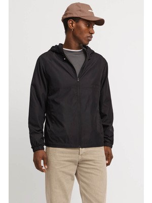 Jack & Jones Jjzack Lıght Jacket Siyah Erkek Ceket