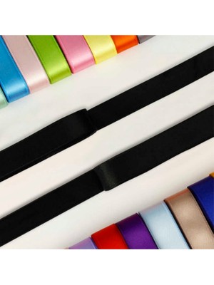 İpek Hobi  Siyah 2 Cm Saten Kurdela 1 Adet