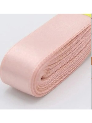 İpek Hobi  Pudra   2 Cm Saten Kurdela  3 Adet