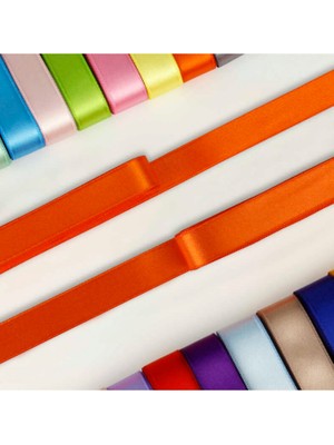 İpek Hobi  Turuncu   2 Cm Saten Kurdela  10 Adet