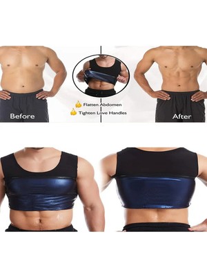 Ter Yapıcı Içlik Zayıflama Atleti Yağyakma Elastik Giysisi Vücut Toparlayıcı Sauna Yelek