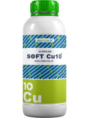 AREL CHEM PLANT NUTRİENTS Arel Chem Soft Cu 10 (Bakırlı Gübre Çözeltisi) 1 Lt'lik Ambalaj