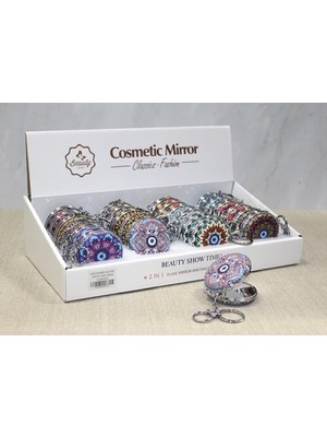 Dervis'İN Taşlı El Aynası Anahtarlık Model 2