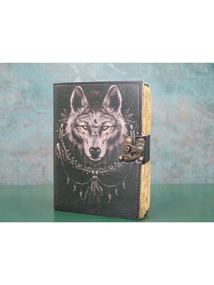 Dervis'İN Kurt Büstü Deri Defter
