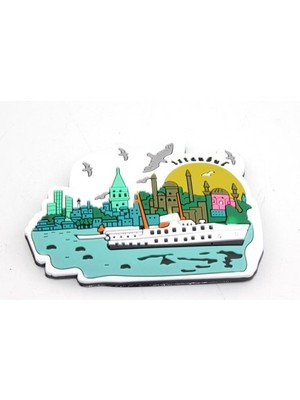 Dervis'İN Istanbul Temalı Magnet Model 2