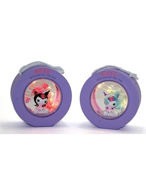 Dervis'İN Polyester Kuromi Masa Üstü Lamba Model 2