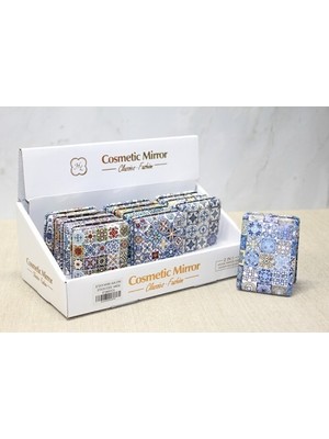 Dervis'İN Taşlı El Aynası Dikdörtgen Kalın Model 3