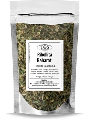 TOS The Organic Spices Lucia'nın Ribollita Baharatı 500 gr - Dünya Mutfakları Koleksiyonu