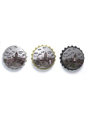 Dervis'İN İstanbul Temalı Magnet Model 11