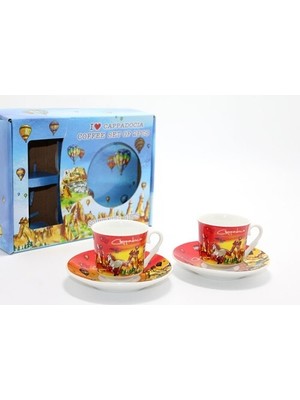 Dervis'İN Yöresel İkili Fincan Seti Model 1