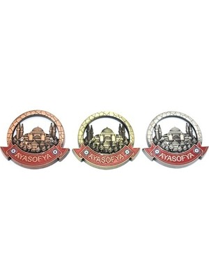 Dervis'İN İstanbul Temalı Metal Magnet Model 4