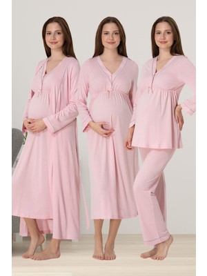 Effortt Pembe Hamile Lohusa Set