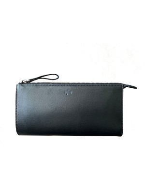 Aybar Siyah Erkek Deri El Portföyü Alcantara İç Yüzey ile Çizilmeye Karşı Koruma Sağlar