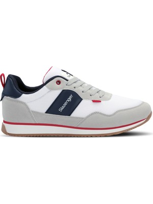 Slazenger OCUNTY Erkek Su Geçirmez Sneaker Koşu & Yürüyüş Ayakkabısı Beyaz