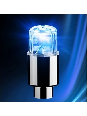 Ozcmax Işıklı Bisiklet Araba Sibop Kapağı 2 Adet