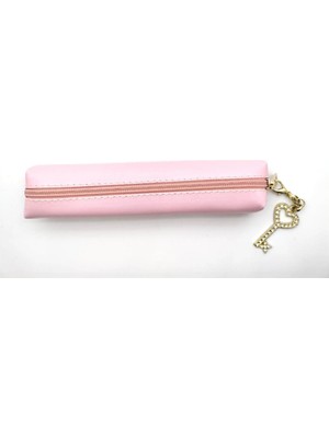Dolphin Sosis Deri Kalem Çantası Pembe PC-979