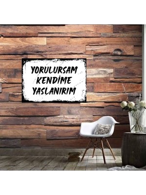 Ahşap Retro Mdf Poster , Komik Sözler , Duvar Yazıları , Manzara ,  Tarih , Edebiyat - TBL0550