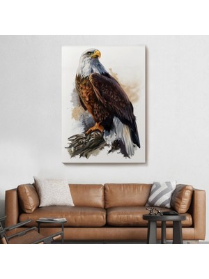 Marsilyan- Kartal Dekoratif Kanvas TABLO-5961
