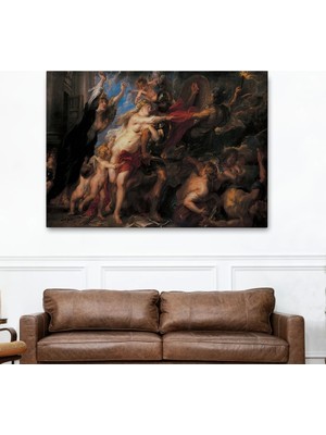 Marsilyan- Peter Paul Rubens’in Savaşın Sonuçları TABLOSU-6655