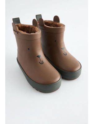 Yı Desenli Su Geçirmez Yağmur Botu / Çizme