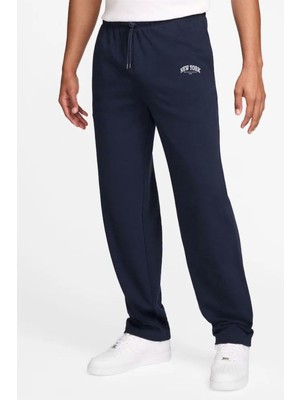 Erkek Regular Fit New York Baskılı Ince Eşofman Altı SPR25EA01