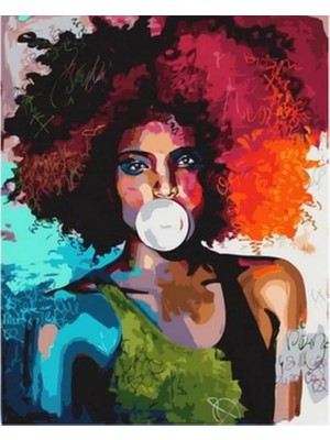 Marsilyan- Kanvas Şapşik Kıvırcık Sayılarla Boyama Seti Rulo