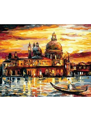 Marsilyan- Kanvas Breno Rossini Sayılarla Boyama Seti Rulo