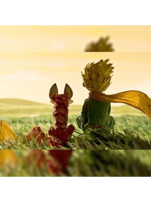 Marsilyan- Kanvas Küçük Prens ve Tilki Sayılarla Boyama Seti Rulo