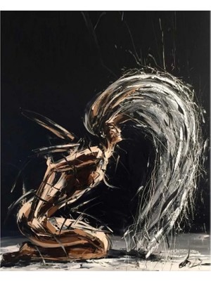 Marsilyan- Kanvas Saçların Dansı Sayılarla Boyama Seti Rulo