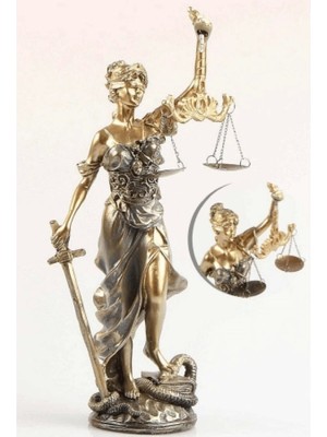 Marsilyan- Kanvas Adalet Terazisi Sayılarla Boyama Seti Kasnaklı