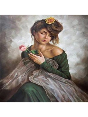 Marsilyan- Kanvas Zerafet Sayılarla Boyama Seti  Rulo