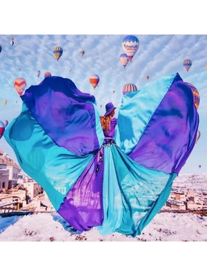 Marsilyan- Kanvas Uçuşan Elbise Sayılarla Boyama Seti Rulo