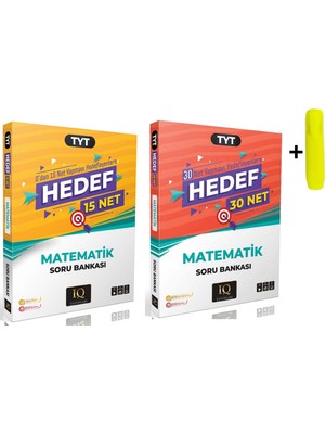 Iq Yayınları Tyt Matematik Hedef 15 Hedef 30 Soru Bankası Seti