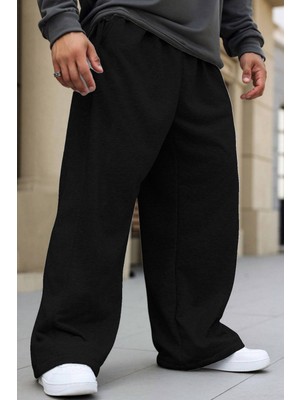 BSBSPOR Düz Desenli Bol Paça Eşofman Altı Tüm Yaş Grupları İçin Ayarlanabilir