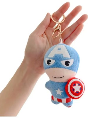 Dükkan Design Kaptan Amerika Peluş Anahtarlık
