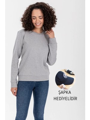 Interlong Yuvarlak Yaka Uzun Kollu Regular Fit Sweatshirt