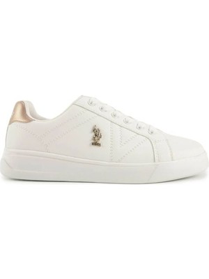 U.s. Polo Assn. Exxy 5fx Beyaz Kadın Sneaker 101946743