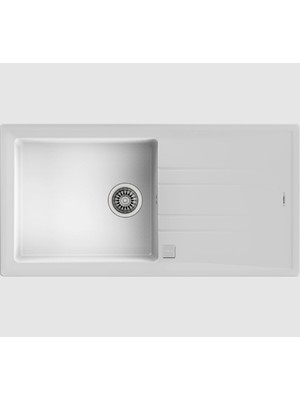 Teka 115330005 Stone 60 L-Tg White Granit Eviye