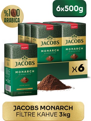 Jacobs Monarch 500 gr  %50 3 Lü Set