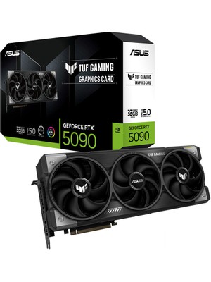 ASUS-TUF-RTX5090-O32G-GAMING-NVIDIA-GEFORCE-RTX 5090-32GB GDDR7-512BIT--OC-2XHDMI-3XDP-RGB-DLSS4 Ekran Kartı