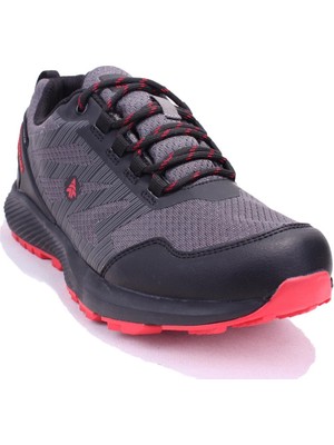 Hammer Jack 10124656 Manava Gri Kırmızı Ortopedik Su Geçirmez Outdoor Erkek Spor Ayakkabı