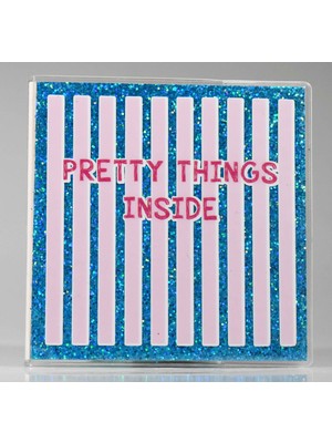 4Nio Mavi Simli Pretty Küçük Defter