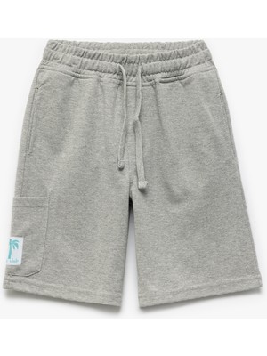 Koton Pamuklu Aplikeli Cep Detaylı Beli Bağlamalı Şort