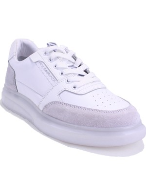 Hammer Jack 10225030 Wama Beyaz Ortopedik Günlük Erkek Deri Ayakkabı