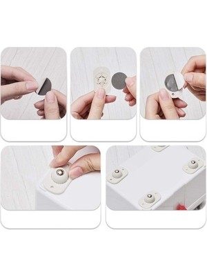 Ozcmax Yapışkanlı Eşya Kaydırma Bilyeleri - Kolay Taşıma Aparatı 4 Adet