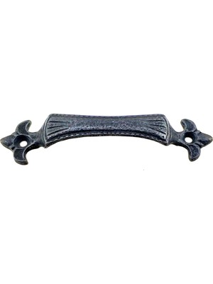 ForWhat Hobi Mobilya Tasarımı İçin 27X115 mm Antika Oksit Pirinç Lale Kapı Kulbu