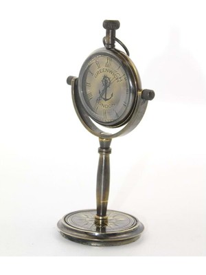 Kenpazar Masa Üstü Pirinç Saat